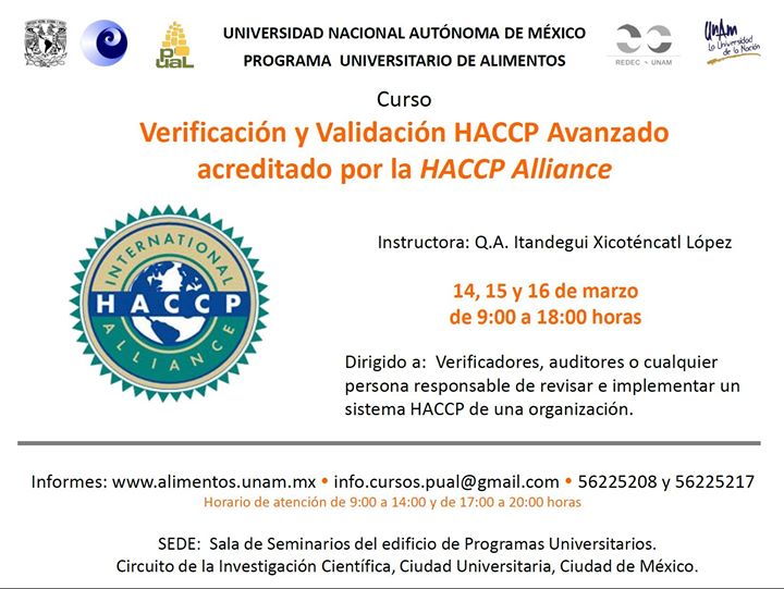 Verificación y Validación HACCP Avanzado