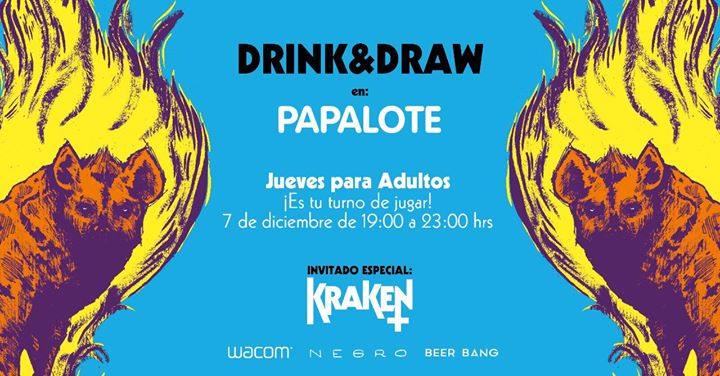 Drink & Draw / Papalote Museo del Niño