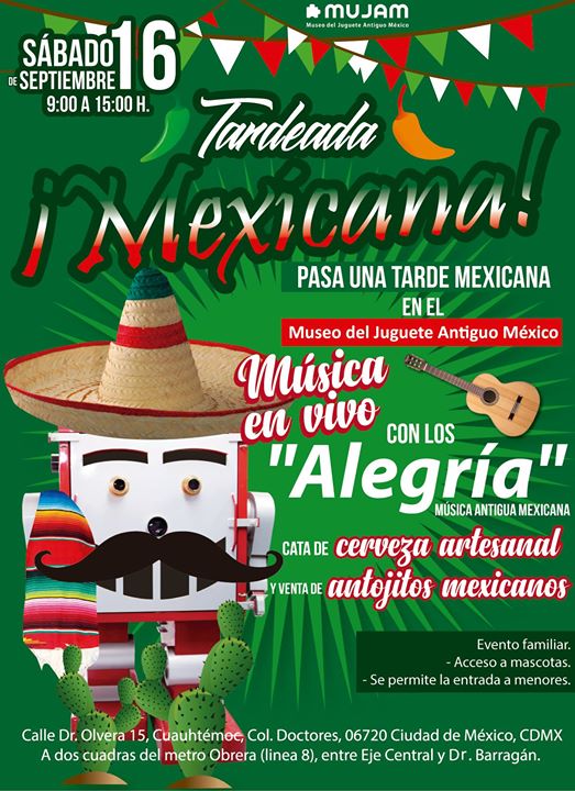 Tardeada mexicana MUJAM